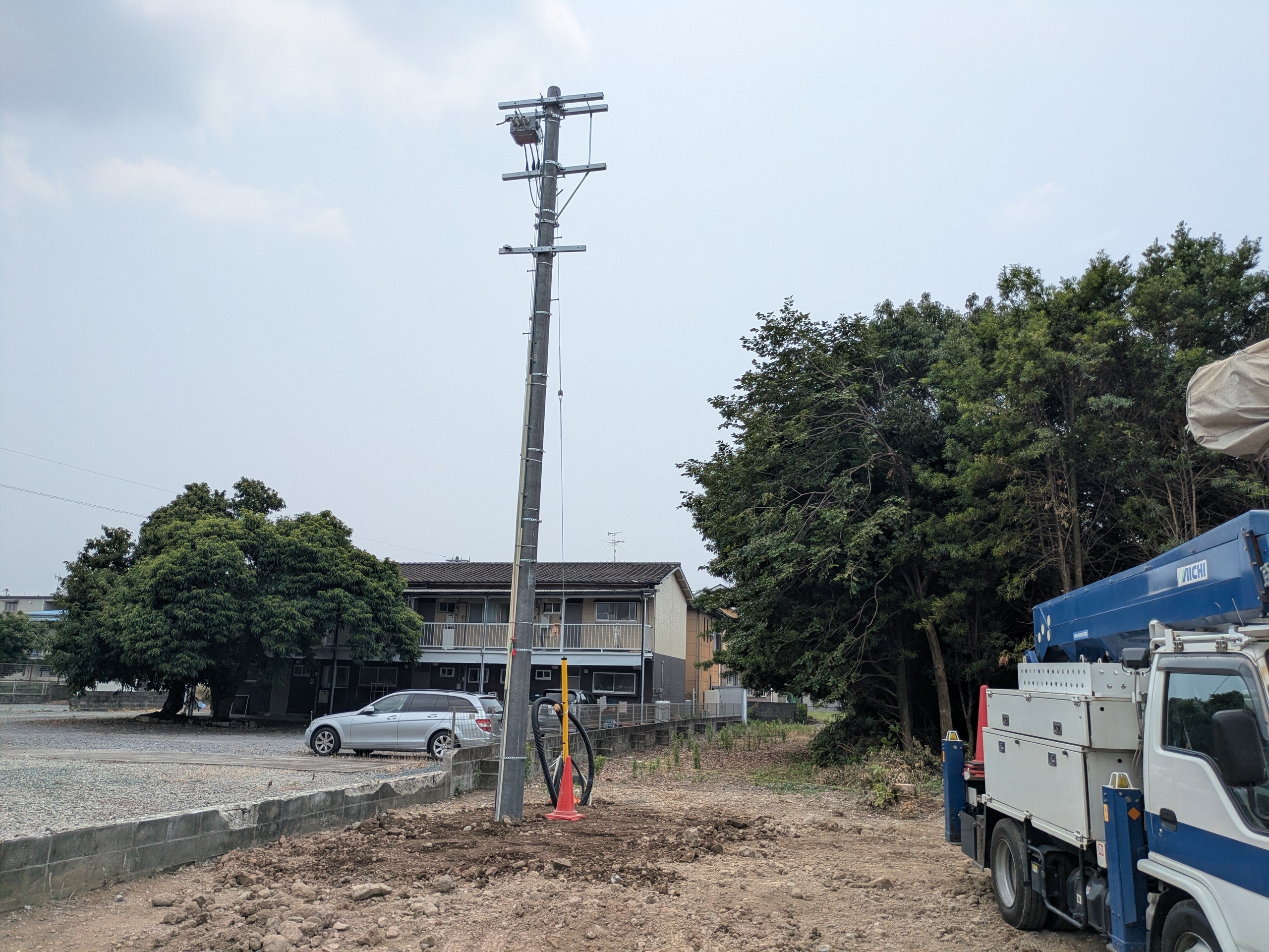 高圧引込工事