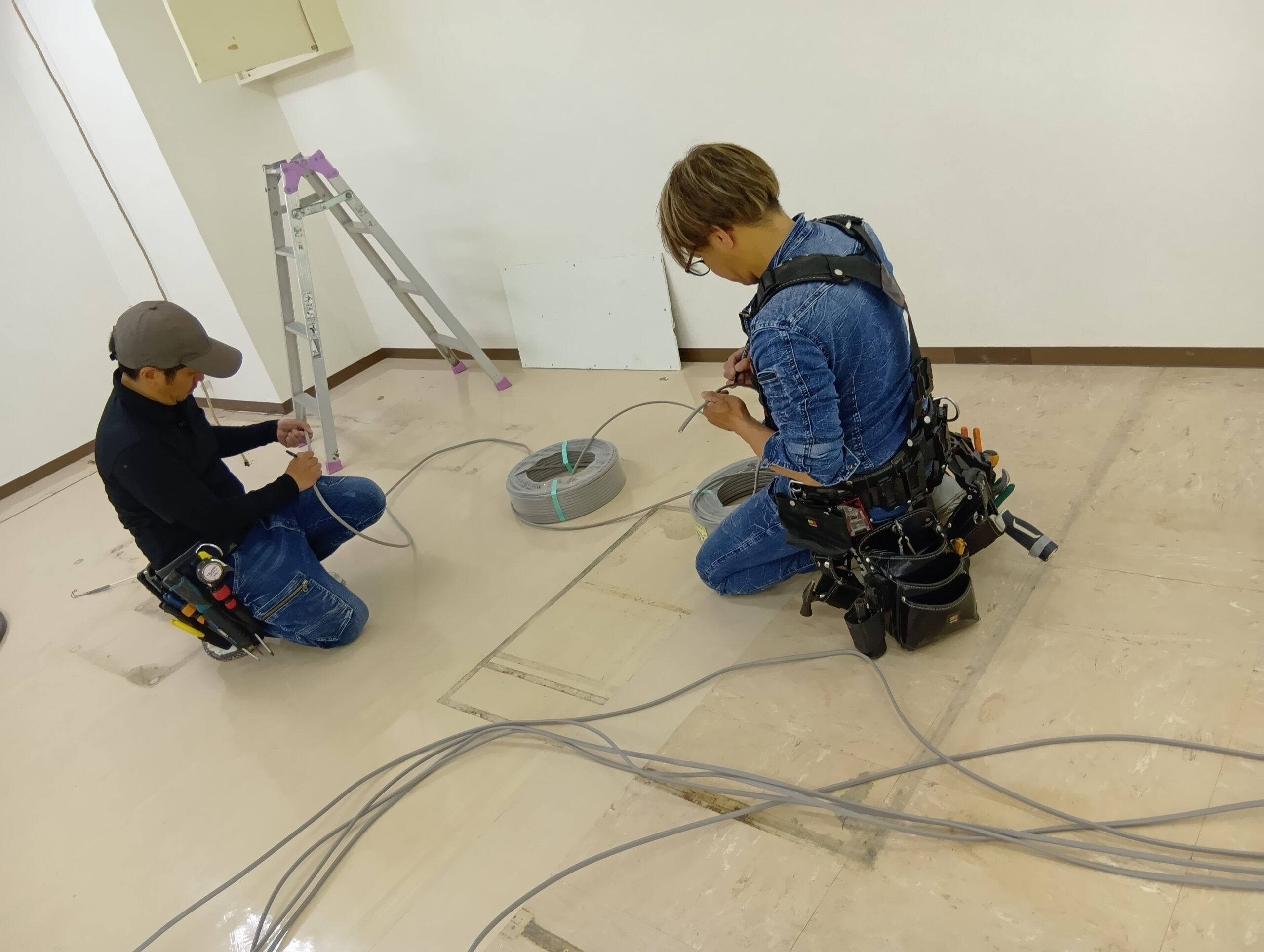 分電盤改装工事①