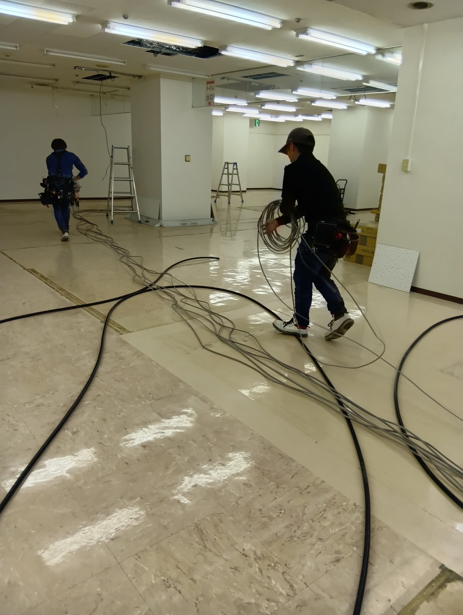 分電盤改装工事①