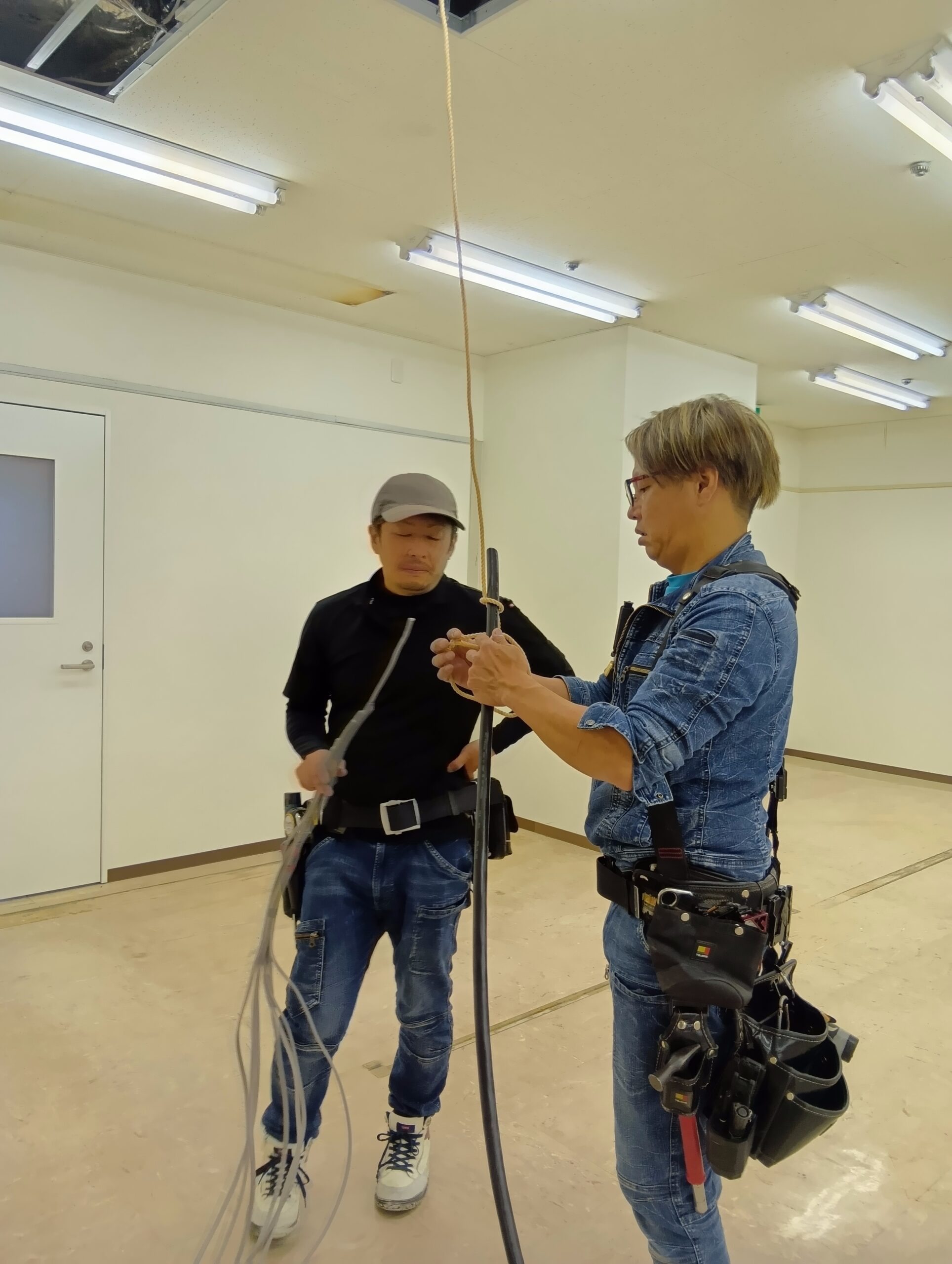分電盤改装工事①