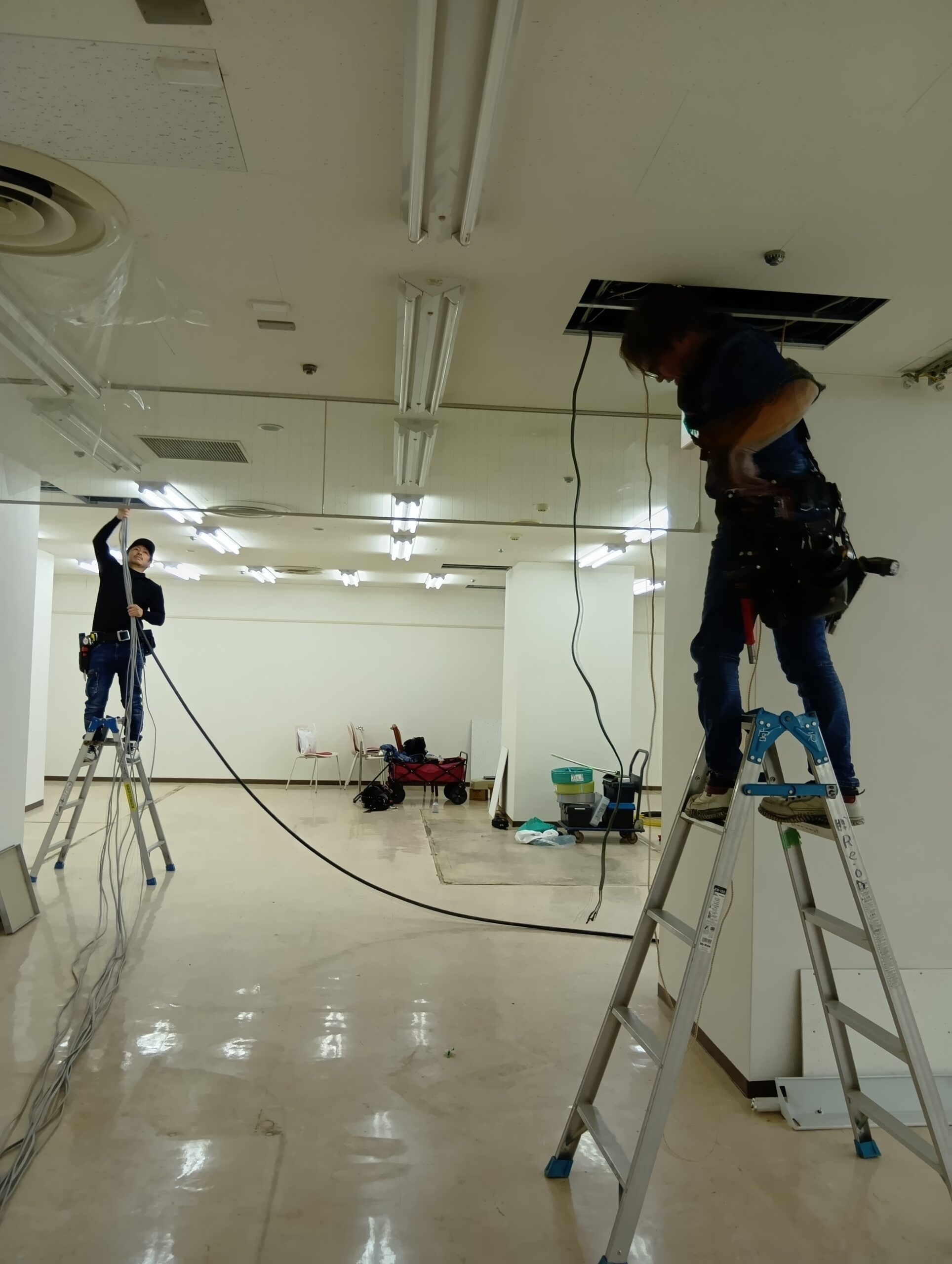 分電盤改装工事①