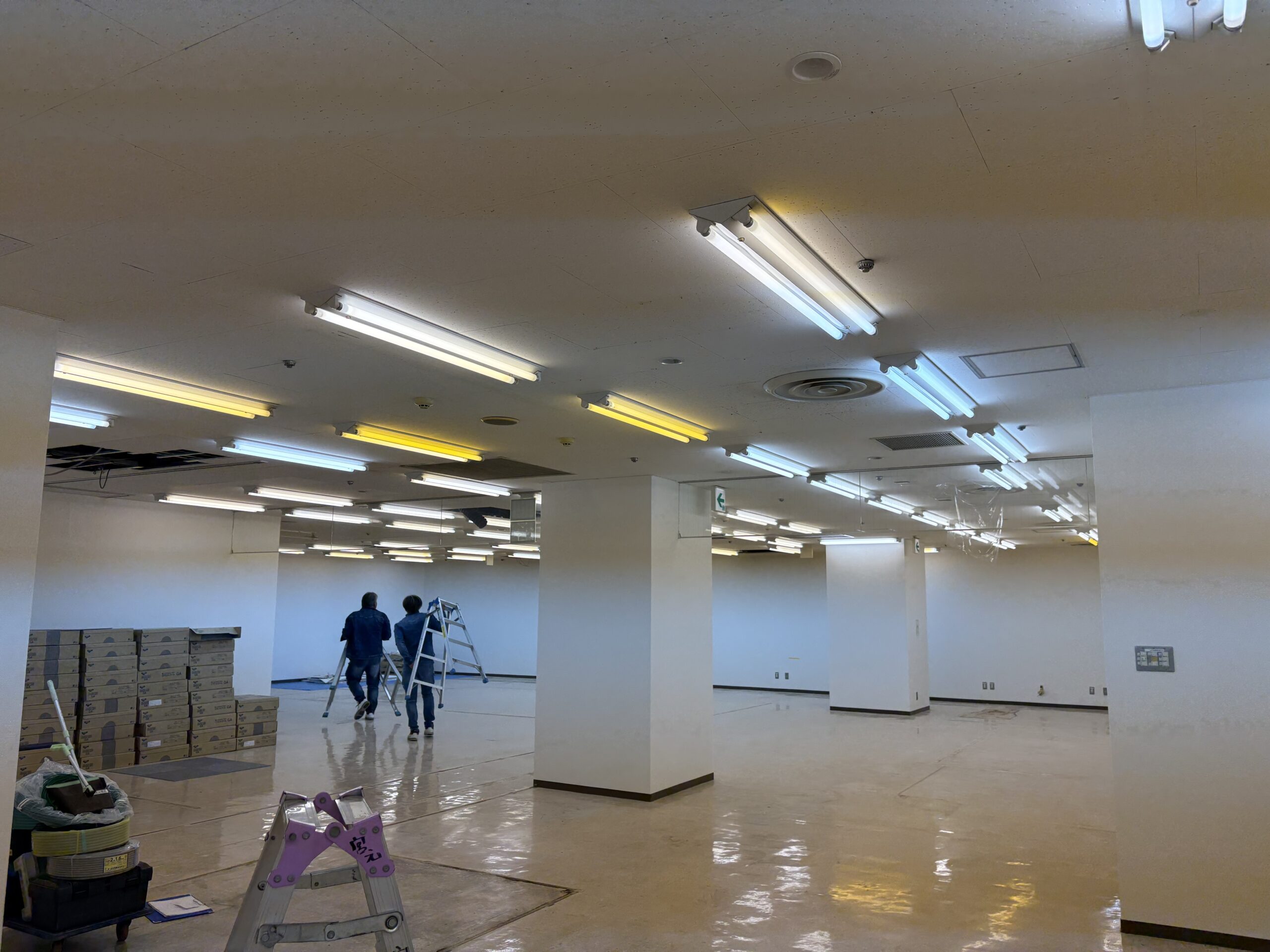 分電盤改装工事②