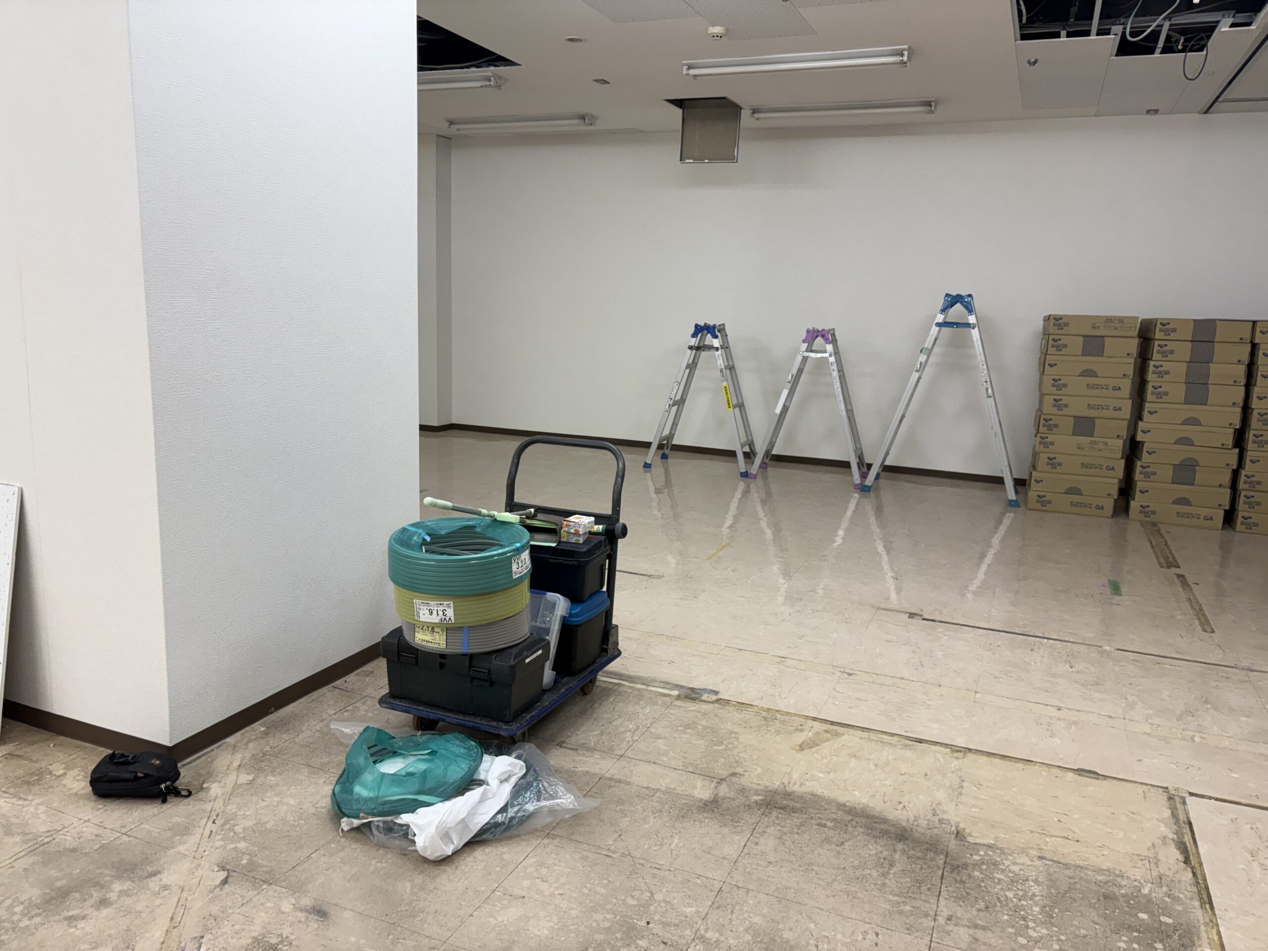 分電盤改装工事②
