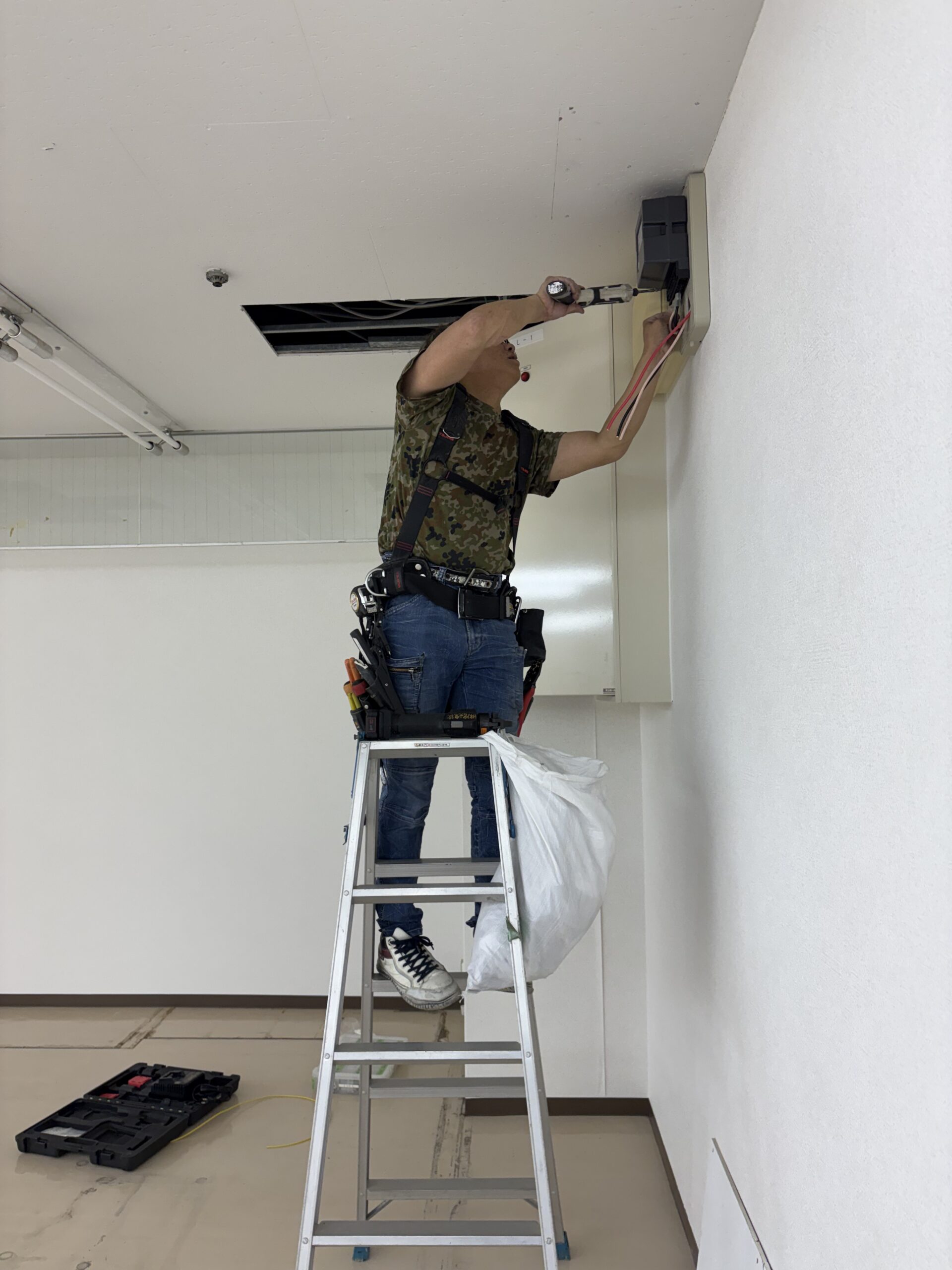 分電盤改装工事②