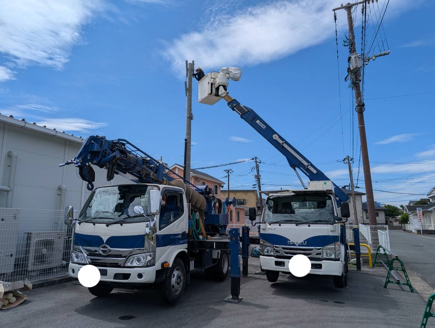 撤去工事①