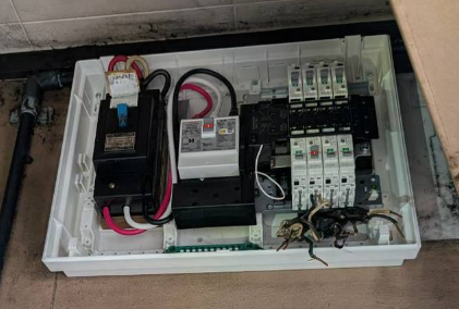 テナントの電灯・コンセント工事